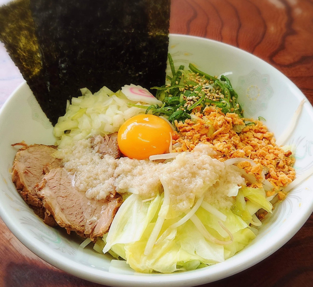 秦野産小麦香る油そば